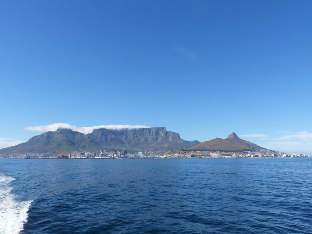 Table Mountain is a UNESCO World Heritage Site in South Africa
