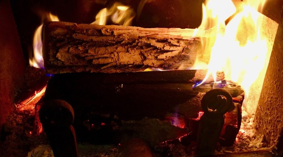 Carbon in My Burning Log