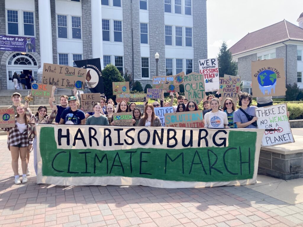 Climate march at Jmu